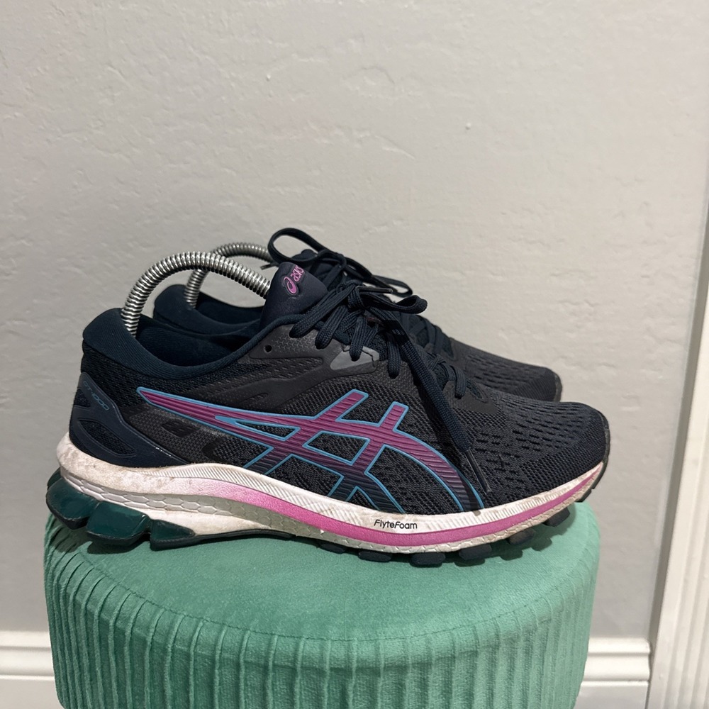 ASICS GT-1000 10 Women’s Size 8.5 Running Shoes 1012A878-407 French Blue Grape